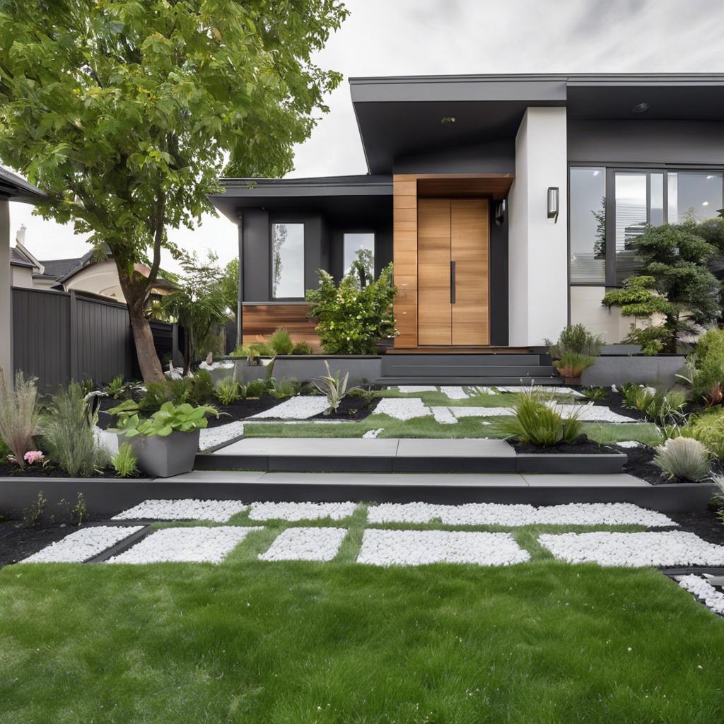 Choosing⁣ the Right Materials for‍ a Contemporary Look in Your Modern ​Frontyard Design