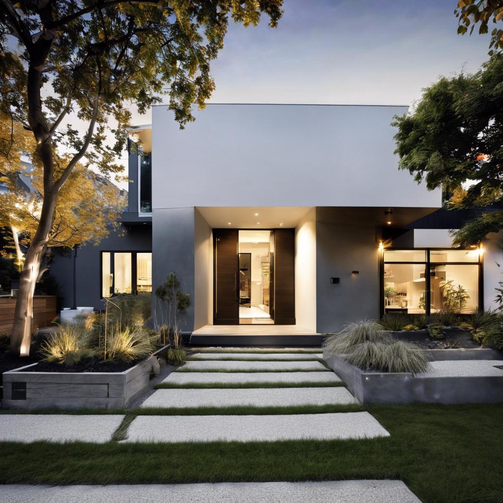 Artistic Elements​ in ‍Modern Frontyard Design