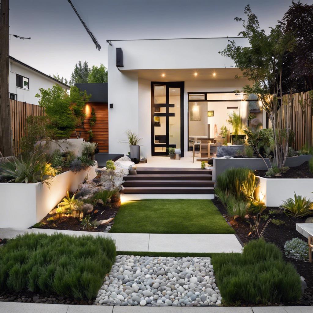 Embracing Minimalism in Contemporary Frontyard Design