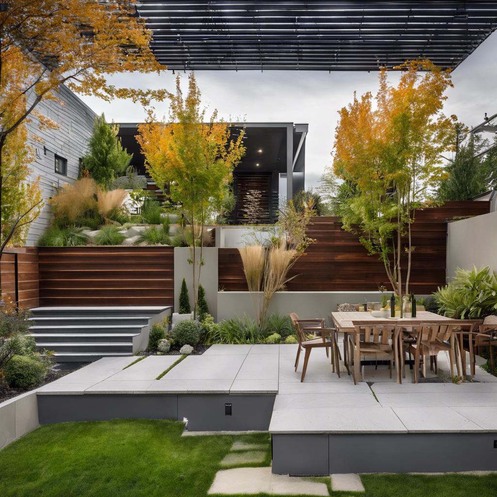 Modern Frontyard Design: Blending Comfort and Style