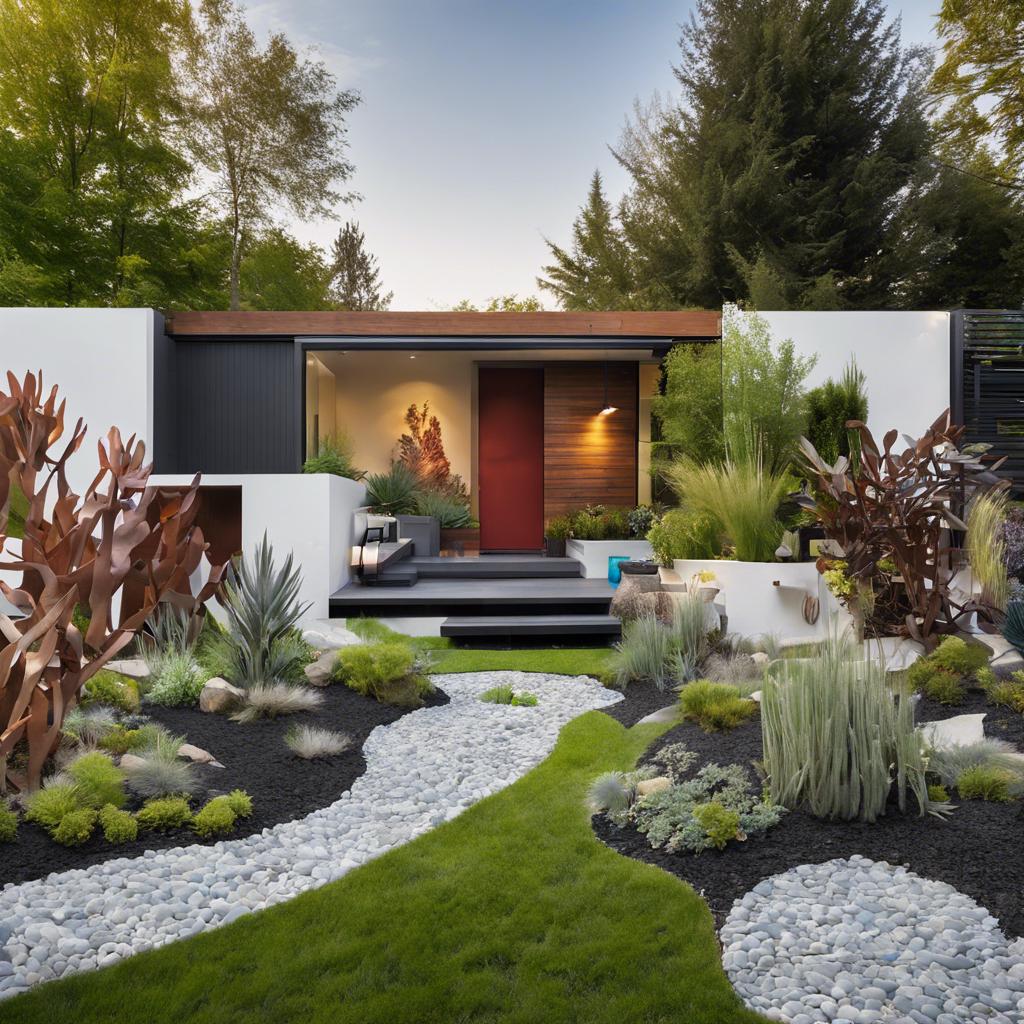 Enhancing Curb Appeal with Unique‍ Landscaping⁢ Ideas in Modern Frontyard Design