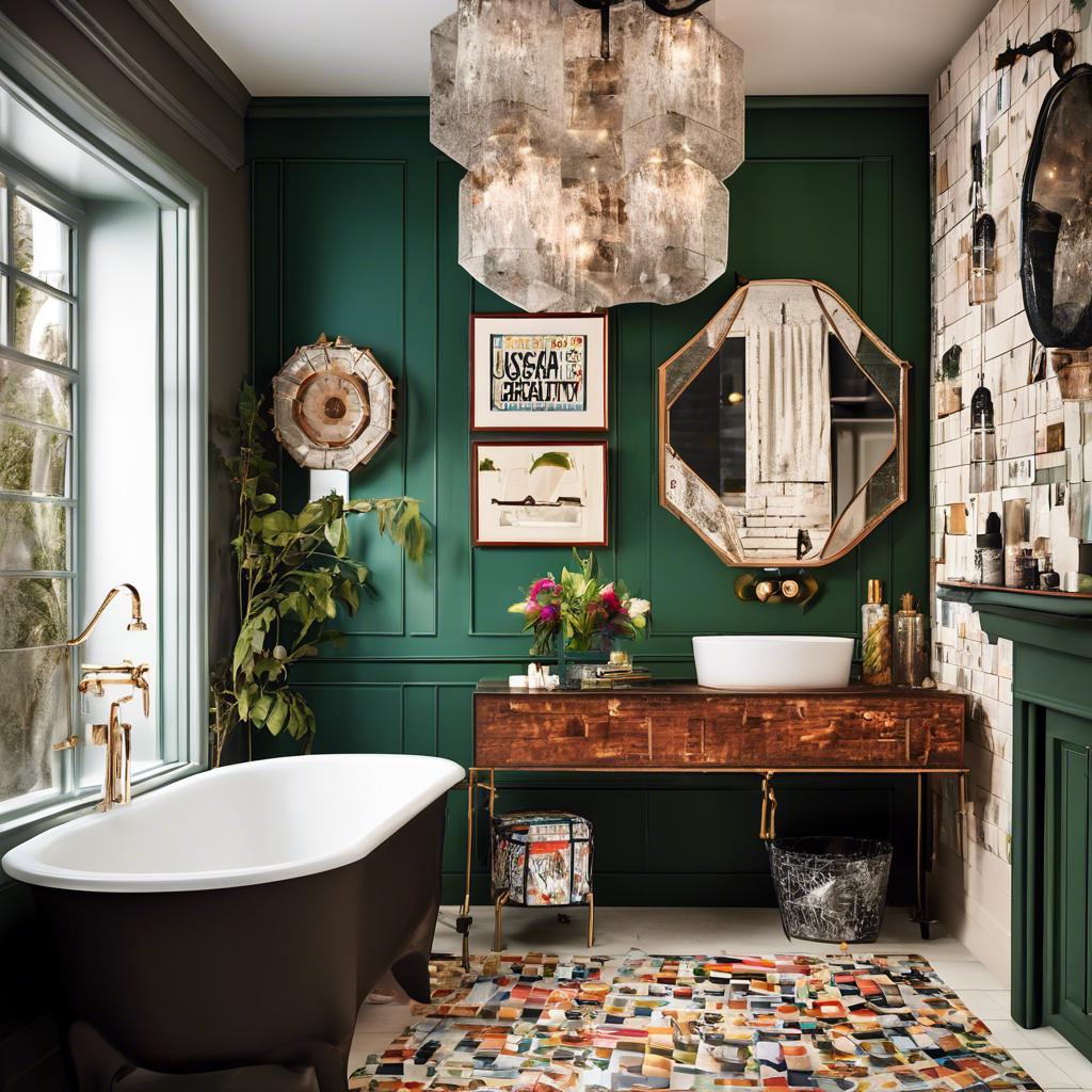 Embracing Sustainability in Eclectic Bathroom Design