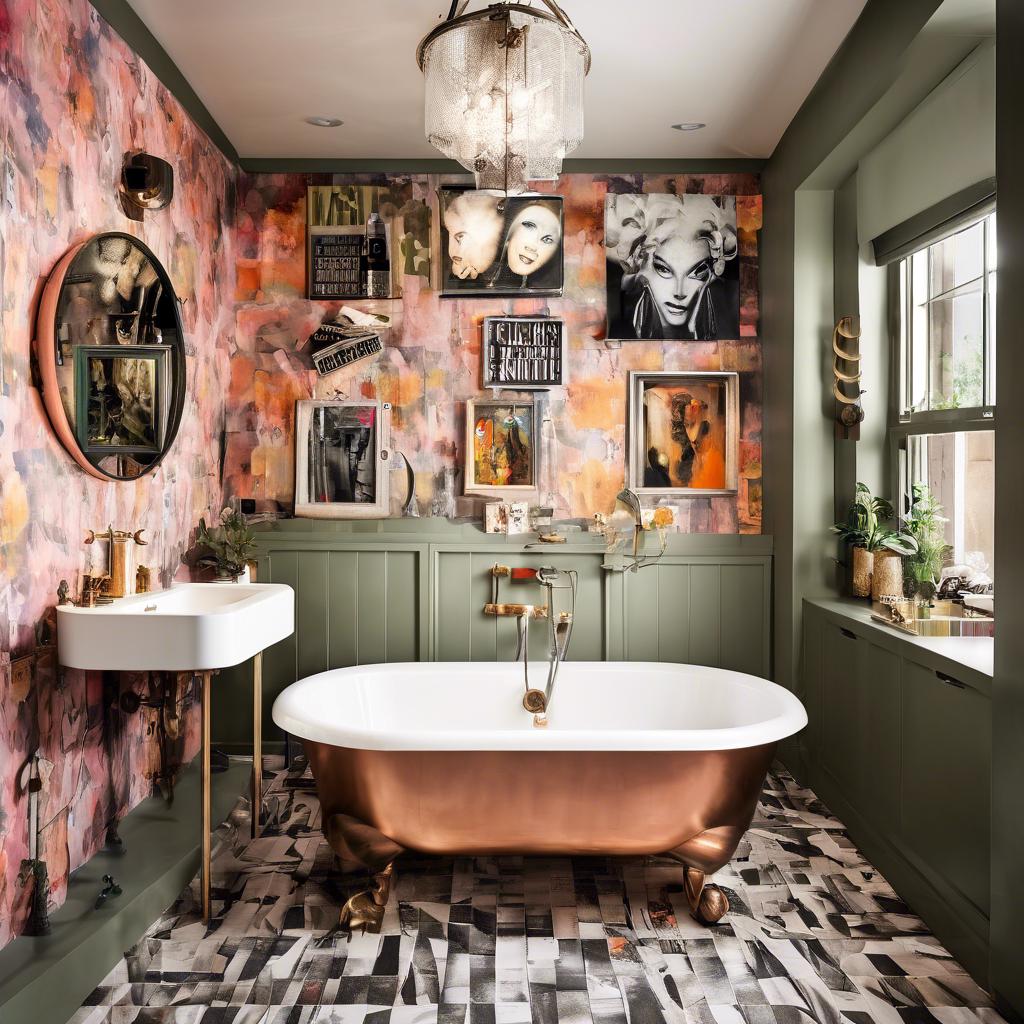 Embracing Individuality through Eclectic Bathroom Design