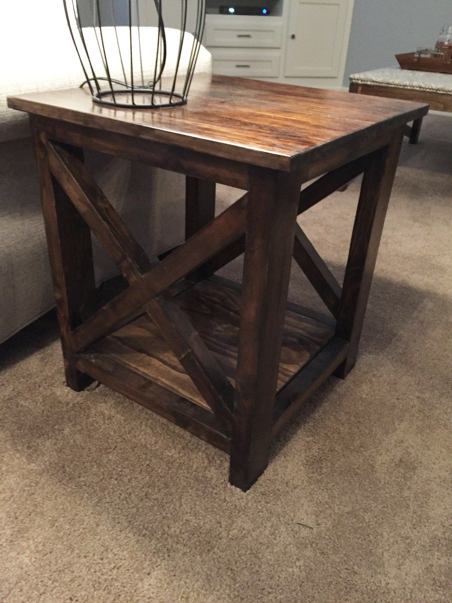 Amazing Homemade End Tables
