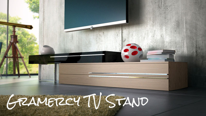 Contemporary TV Stands add modern appeal