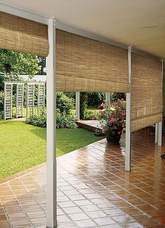 Cool Patio With Outdoor Patio Shades