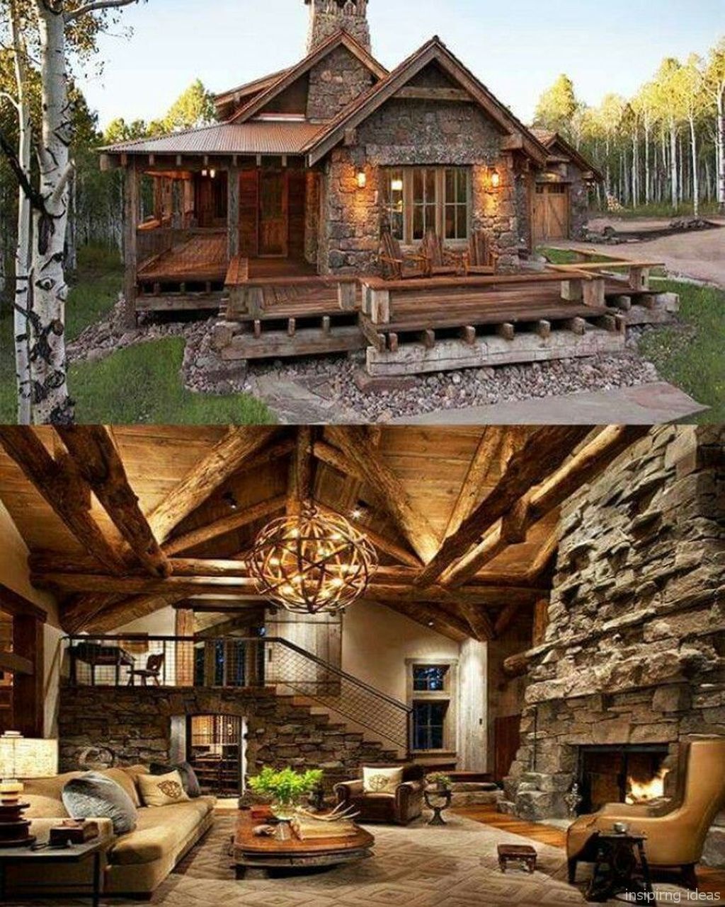 Design Of Rustic Log Cabins
