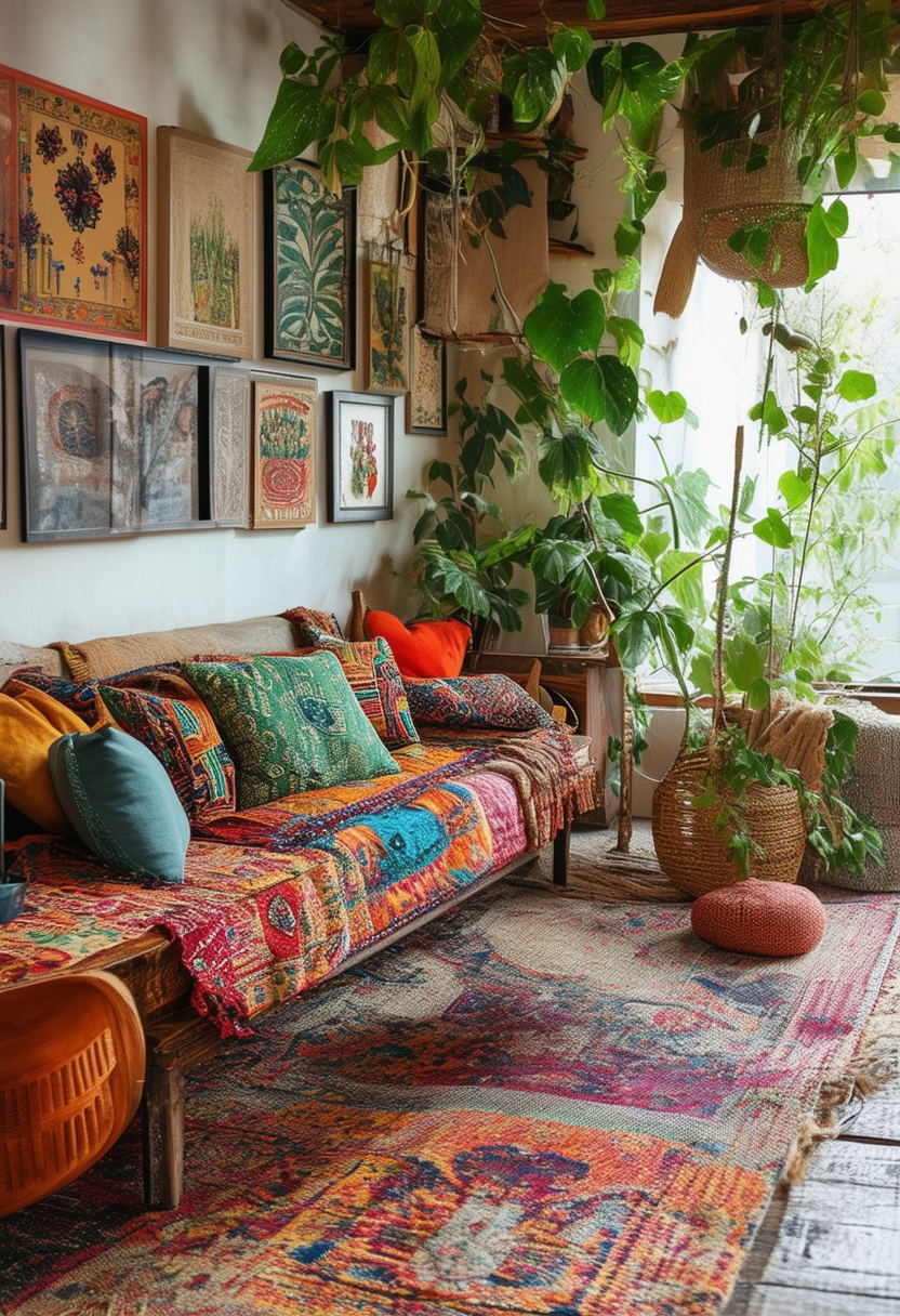 Eclectic Charm: Embracing Boho Style in Your Living Room