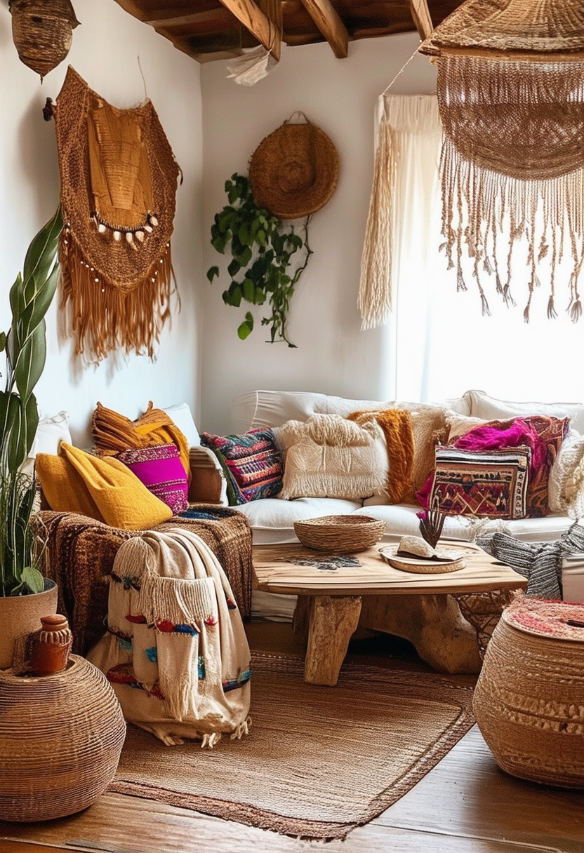 Embrace Bohemian Chic: Stunning Ideas for Your Living Room