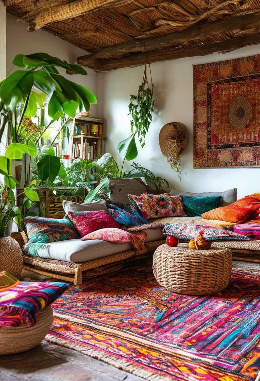 Embrace Bohemian Flair: Transform Your Living Room with Boho Style