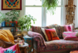 Embrace Eclectic Elegance: The Boho Living Room