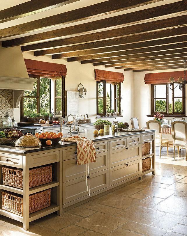 Lovely French country kitchen design