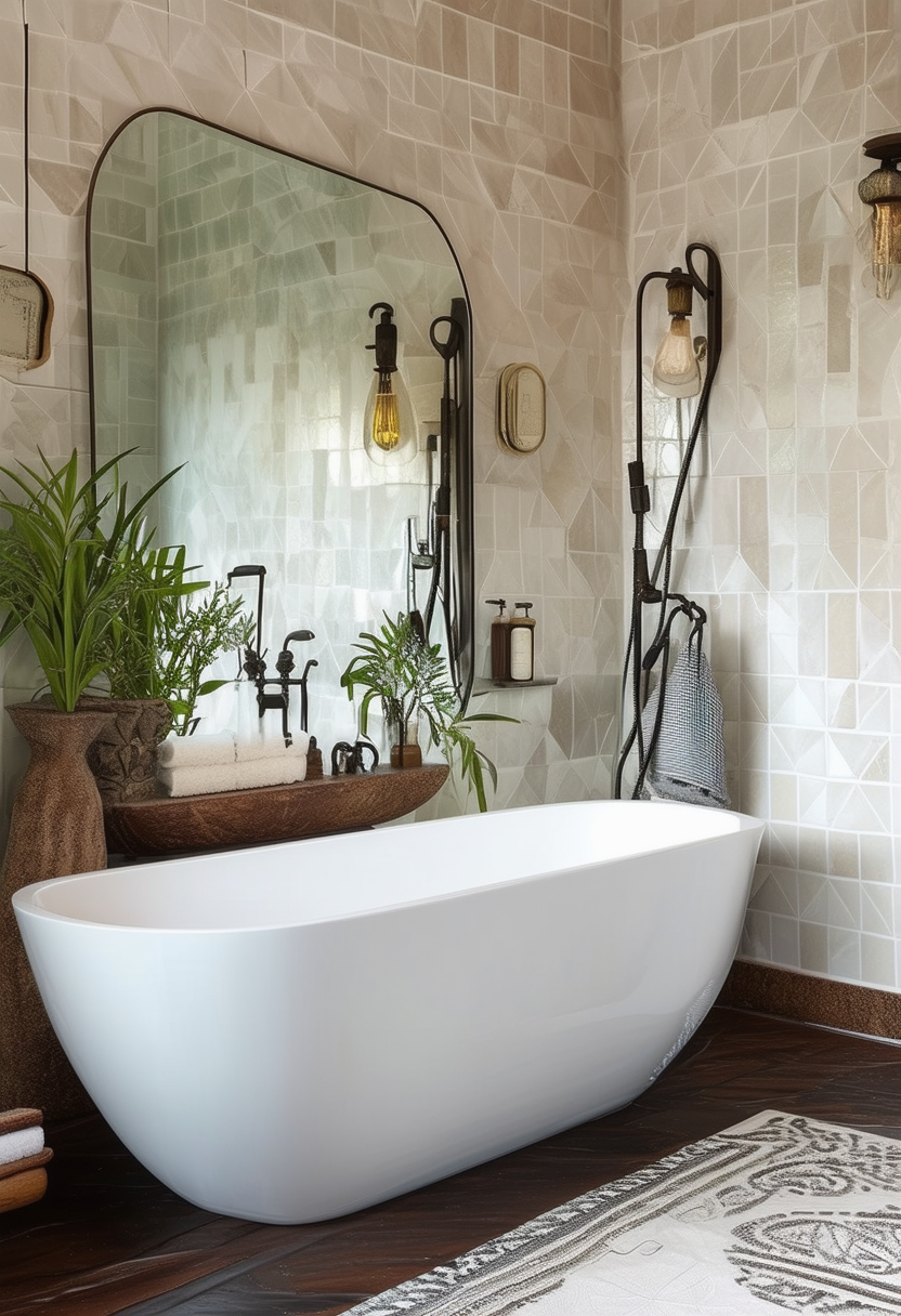 Mixing Styles: The Art of Eclectic Bathroom Design