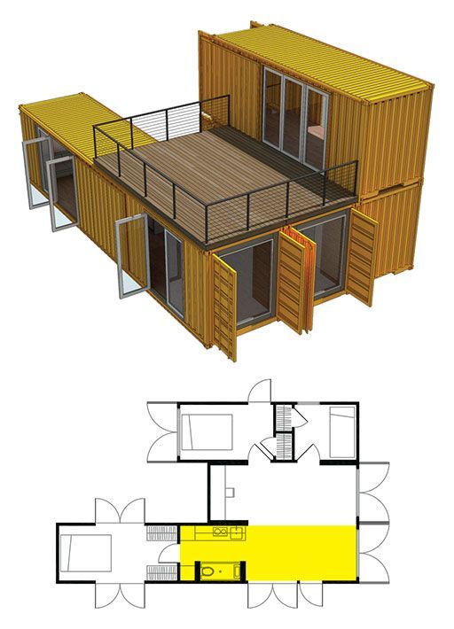Plan To Make A Home With Container Home Designs
