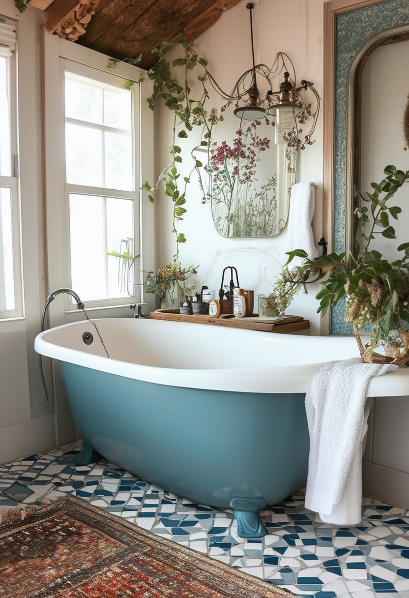 Unleashing Creativity: Embracing Eclectic Bathroom Design